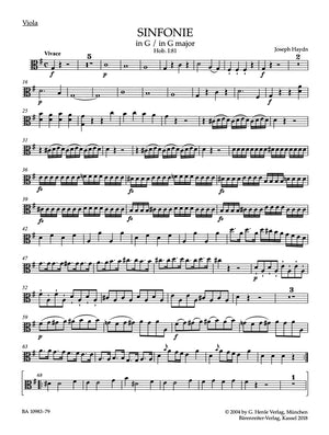 Haydn: Symphony in G Major, Hob. I:81