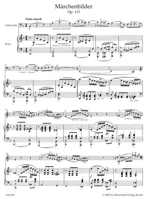 Schumann: Märchenbilder, Op. 113 (arr. for cello & piano)