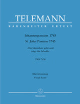 Telemann: St. John Passion, TWV 5:30