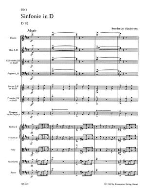 Schubert: Symphony No. 1 in D Major, D 82