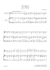 Fauré: Ave Maria, Op. 67, No. 2, N 129