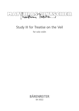 Pintscher: Study III for Treatise on the Veil