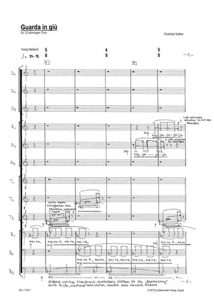 Seither: Guarda in giù for 12-part Choir