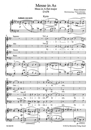 Schubert: Mass in A-flat Major, D 678