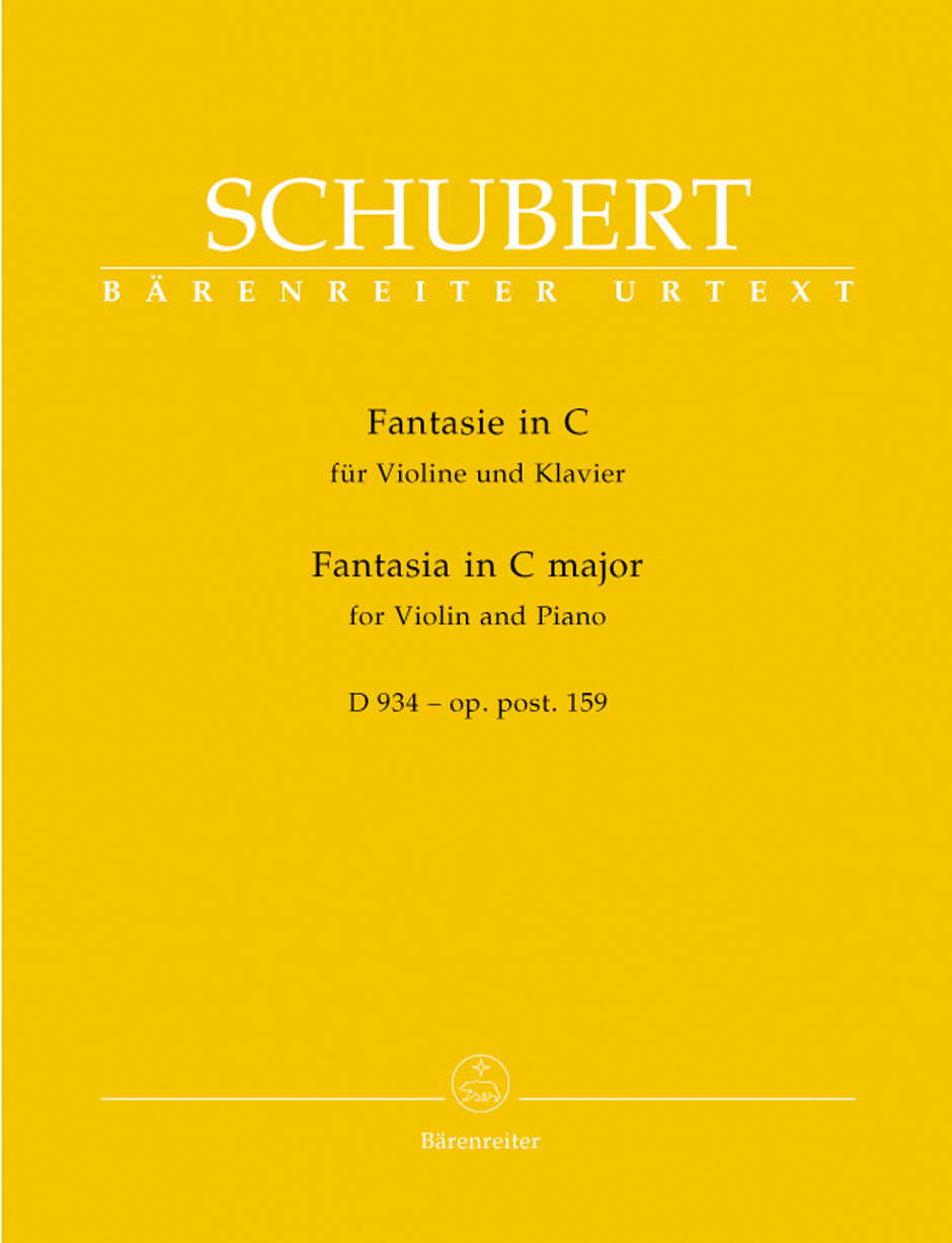 Schubert: Fantasy in C Major, Op. posth. 159, D 934