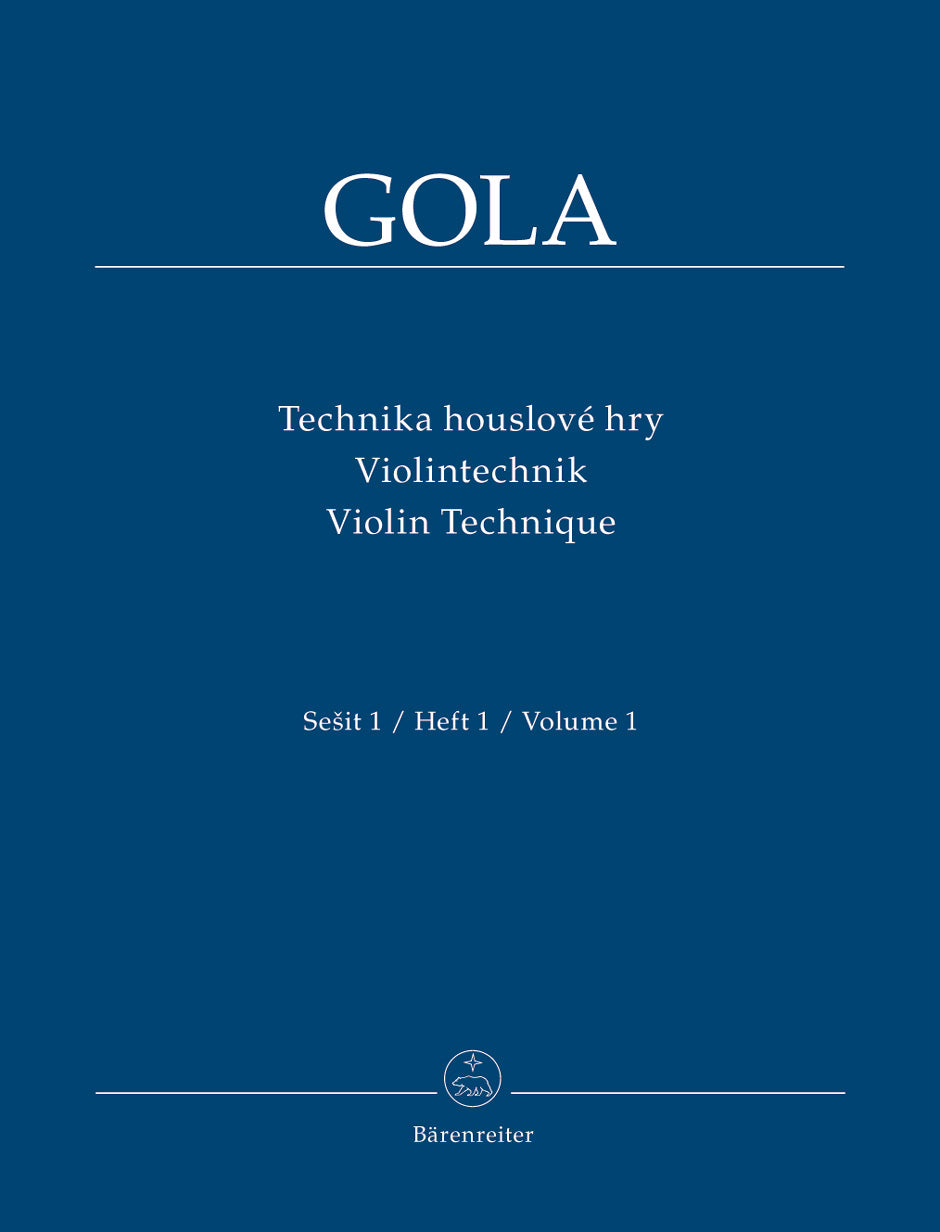 Gola: Violin Technique - Volume 1