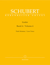 Schubert: Lieder - Volume 4