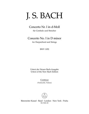 Bach: Harpsichord Concerto No. 1 in D Minor, BWV 1052
