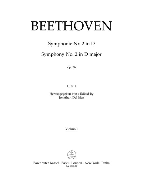 Beethoven: Symphony No. 2 in D Major, Op. 36