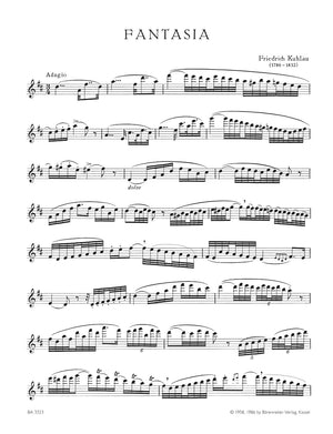 Kuhlau: Fantasia in D Major for Solo Flute