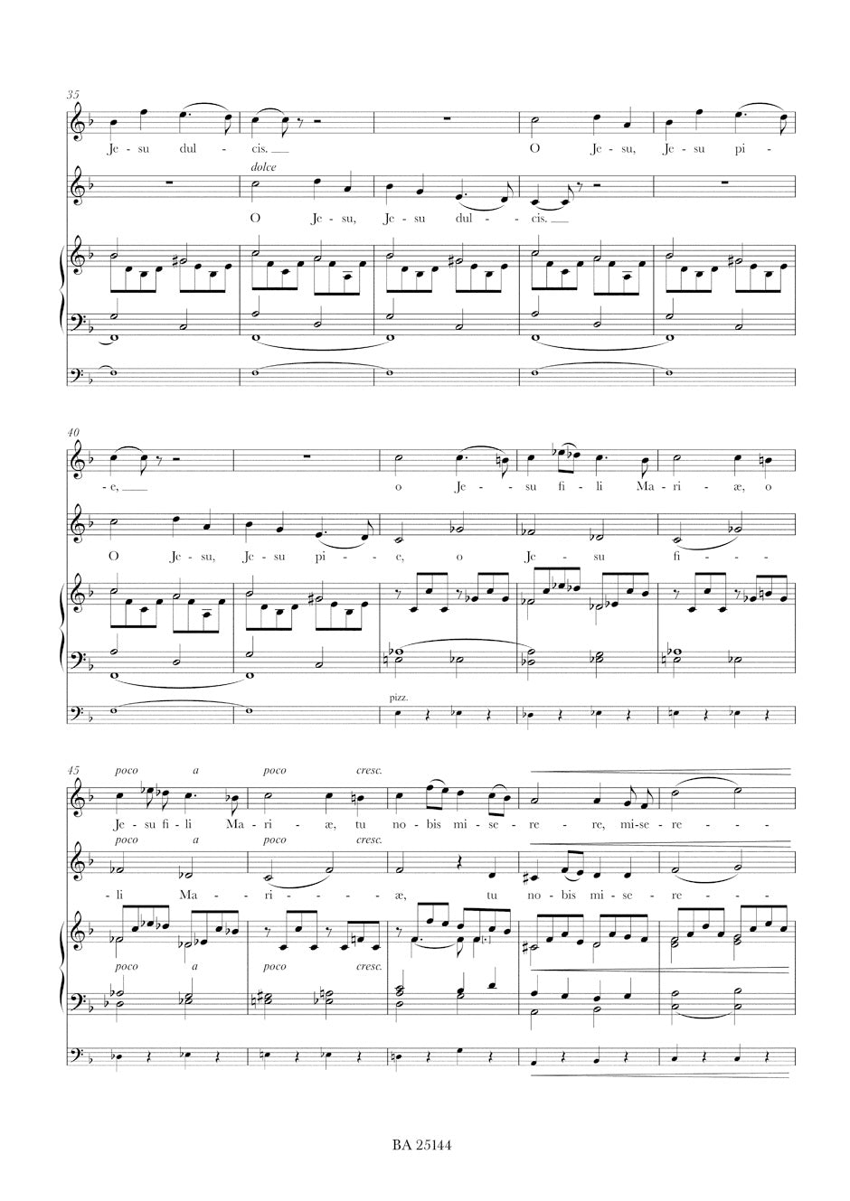 Fauré: Ave verum, Op. 65, No. 1, N 123