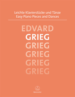 Grieg: Easy Piano Pieces and Dances