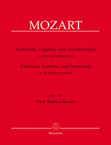 Badura-Skoda: Cadenzas, Lead-ins and Embellishments for Mozart Piano Concertos