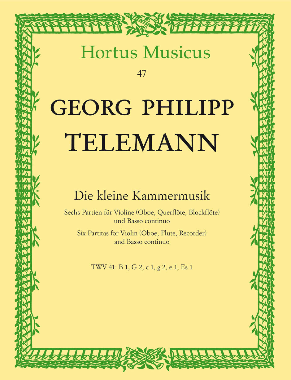 Telemann: Little Chamber Music