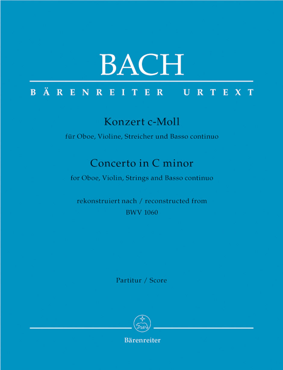 Bach: Concerto for Oboe, Violin, Strings and Basso continuo in C Minor