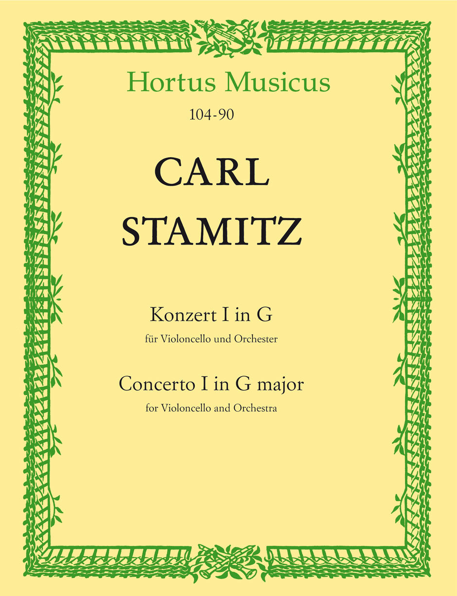 Stamitz: Cello Concerto No. 1 in G Major