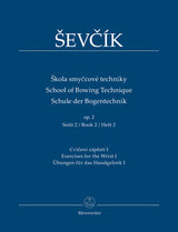 Ševčík: School of Bowing Technique, Op. 2 - Book 2