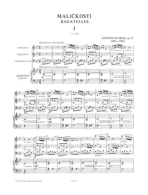 Dvořák: Bagatelles, Op. 47 (Maličkosti)