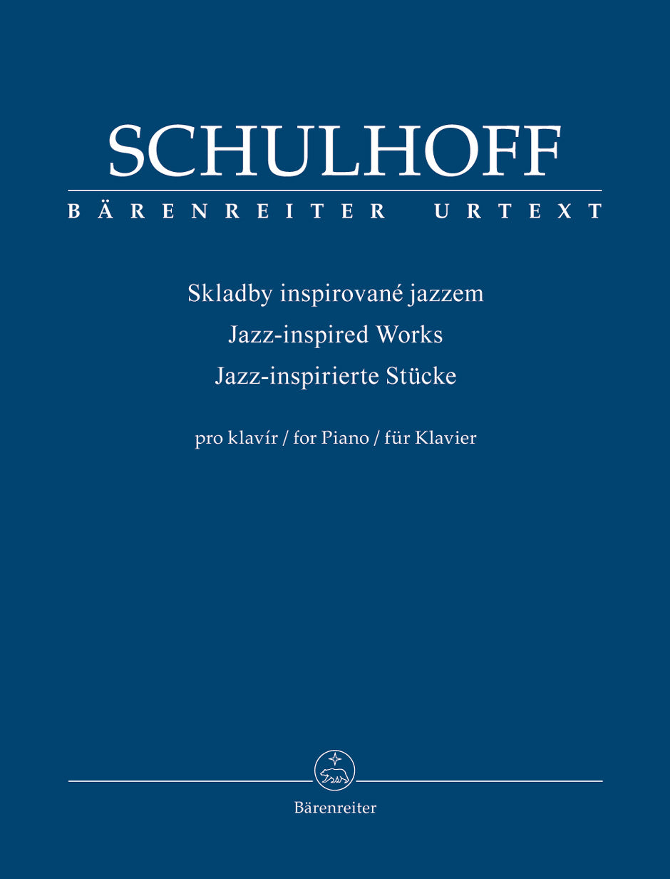 Schulhoff: Jazz-Inspired Works for Piano