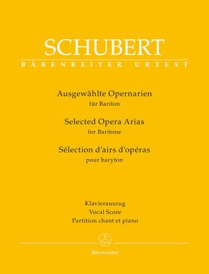 Schubert: Selected Arias for Baritone