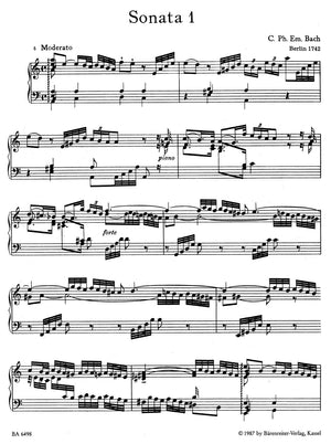 C.P.E. Bach: The 6 Wüttenberg Sonatas, Wq. 49
