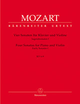 Mozart: "Wunderkind" Sonatas - Volume 1, K. 6-9