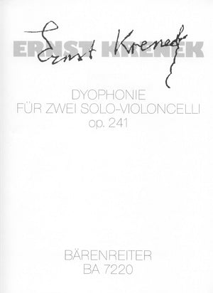 Krenek: Dyophonie, Op. 241