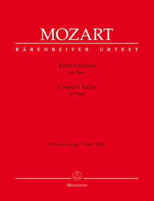 Mozart: Concert Arias for Bass