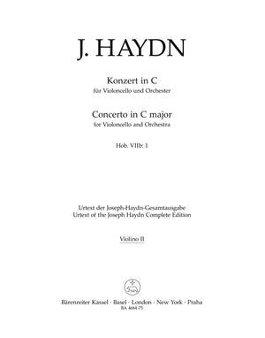 Haydn: Cello Concerto in C Major, Hob. VIIb:1