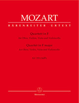 Mozart: Oboe Quartet in F Major, K. 370 (368b)
