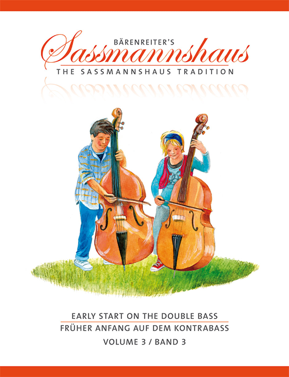 Sassmannshaus: Early Start on the Double Bass - Volume 3