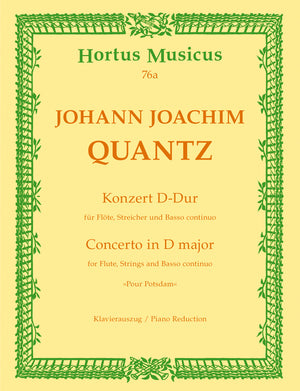 Quantz: Flute Concerto in D Major ("Pour Potsdam")