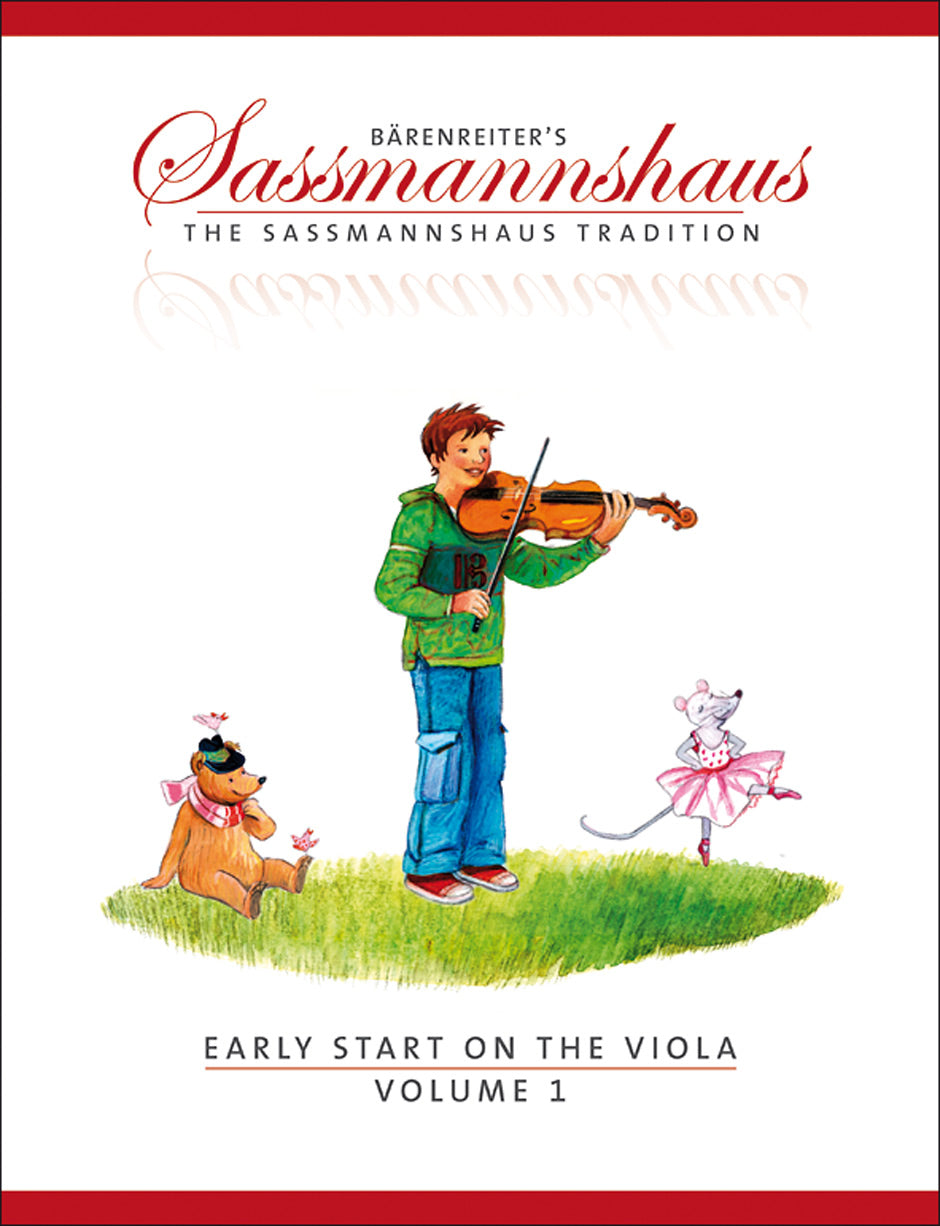 Sassmannshaus: Early Start on the Viola - Volume 1