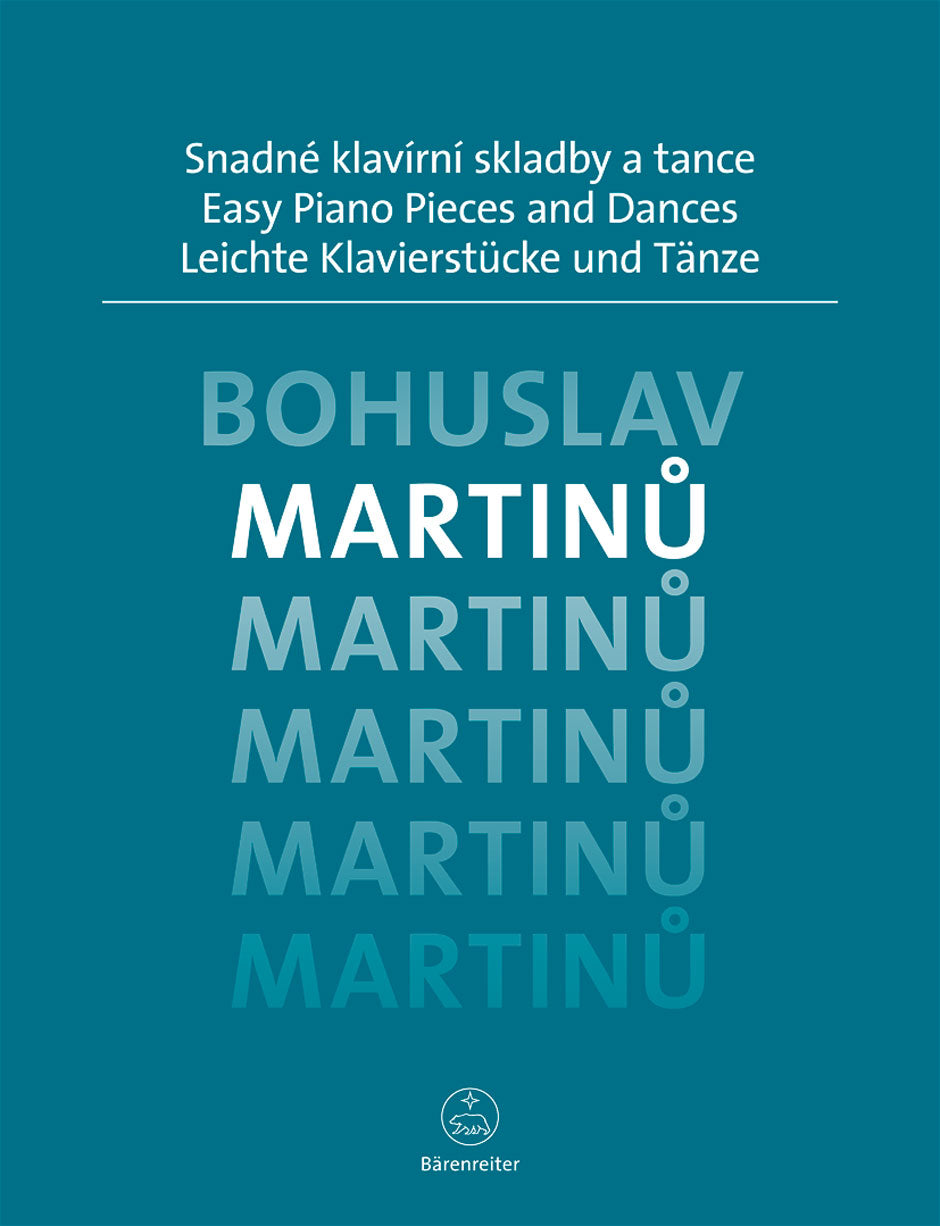 Martinů: Easy Piano Pieces and Dances