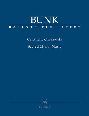 Bunk: Sacred Choral Music