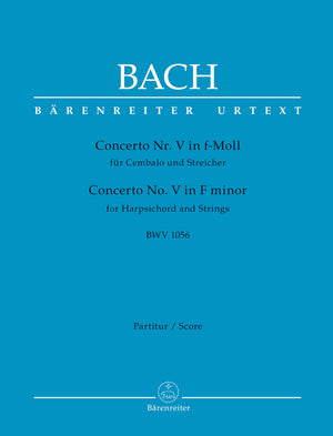Bach: Harpsichord Concerto No. 5 in F Minor, BWV 1056