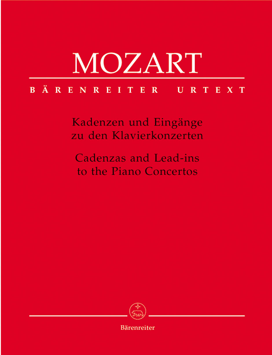 Mozart: Cadenzas and Lead-ins to the Piano Concertos