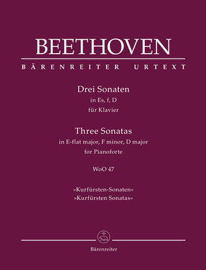 Beethoven: 3 Piano Sonatas, WoO 47