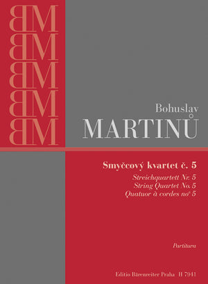 Martinů: String Quartet No. 5