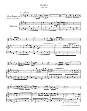 Bach: 3 Sonatas for Viola da gamba, BWV 1027-1029