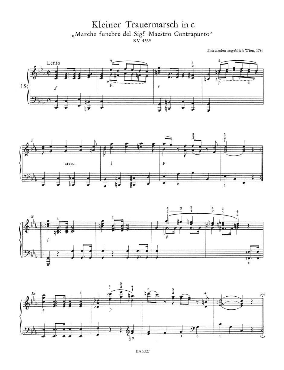 Mozart: Easy Piano Pieces and Dances