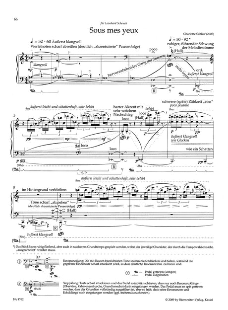 Piano Album: Bärenreiter Contemporary Composers
