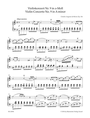 de Bériot: Violin Concerto No. 9 in A Minor, Op. 104