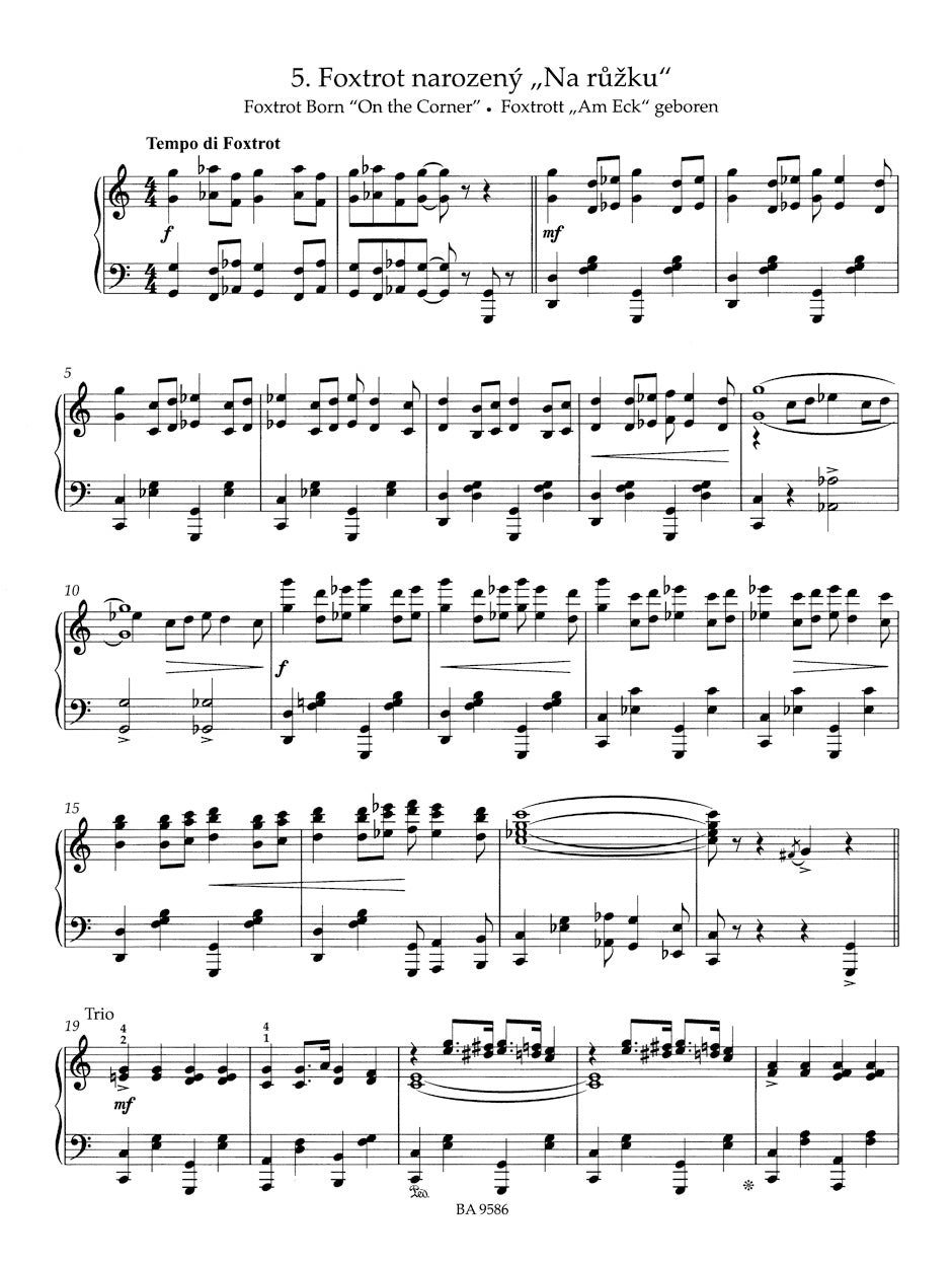 Martinů: Easy Piano Pieces and Dances