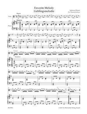 Viola Recital Album - Volume 3