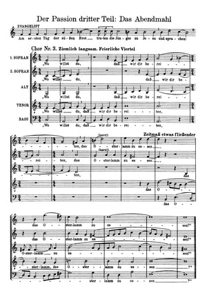 Distler: Choralpassion nach den vier Evangelien, Op. 7