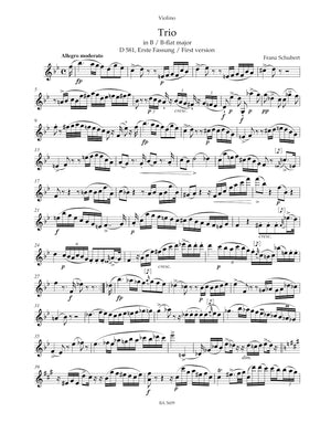 Schubert: Complete String Trios