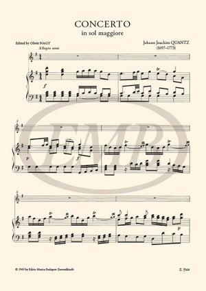 Quantz: Flute Concerto in G Major