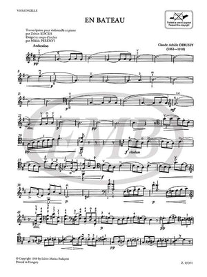 Debussy: En bateau (transc. for cello & piano)
