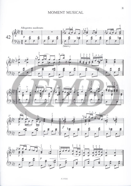 Schubert: Easy Masterpieces for Piano